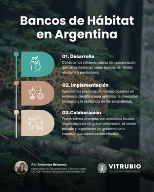 Nuevo Proyecto: Desarrollando Bancos de Hábitat en Argentina