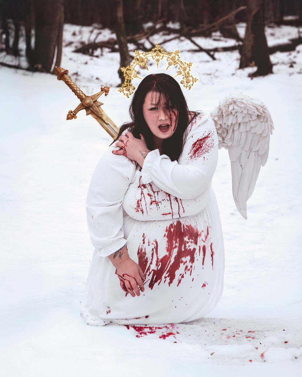 Self Portrait - Fallen Seraph