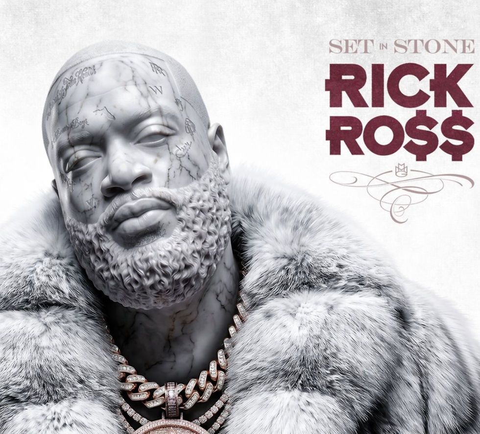 Rick Ross is Preparing to Launch His New Album, "SET IN STONE"