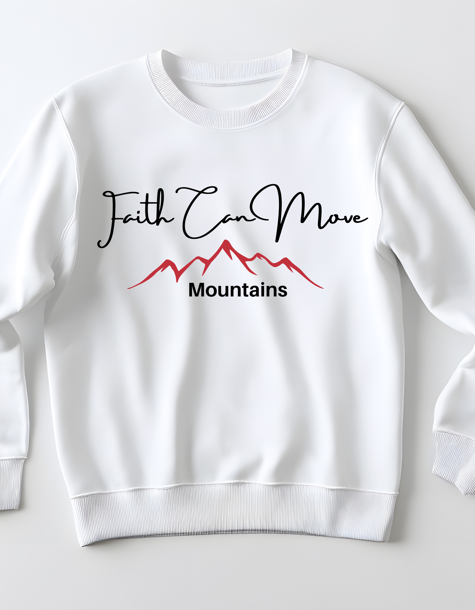 Faith Can Move Mountains Sweater