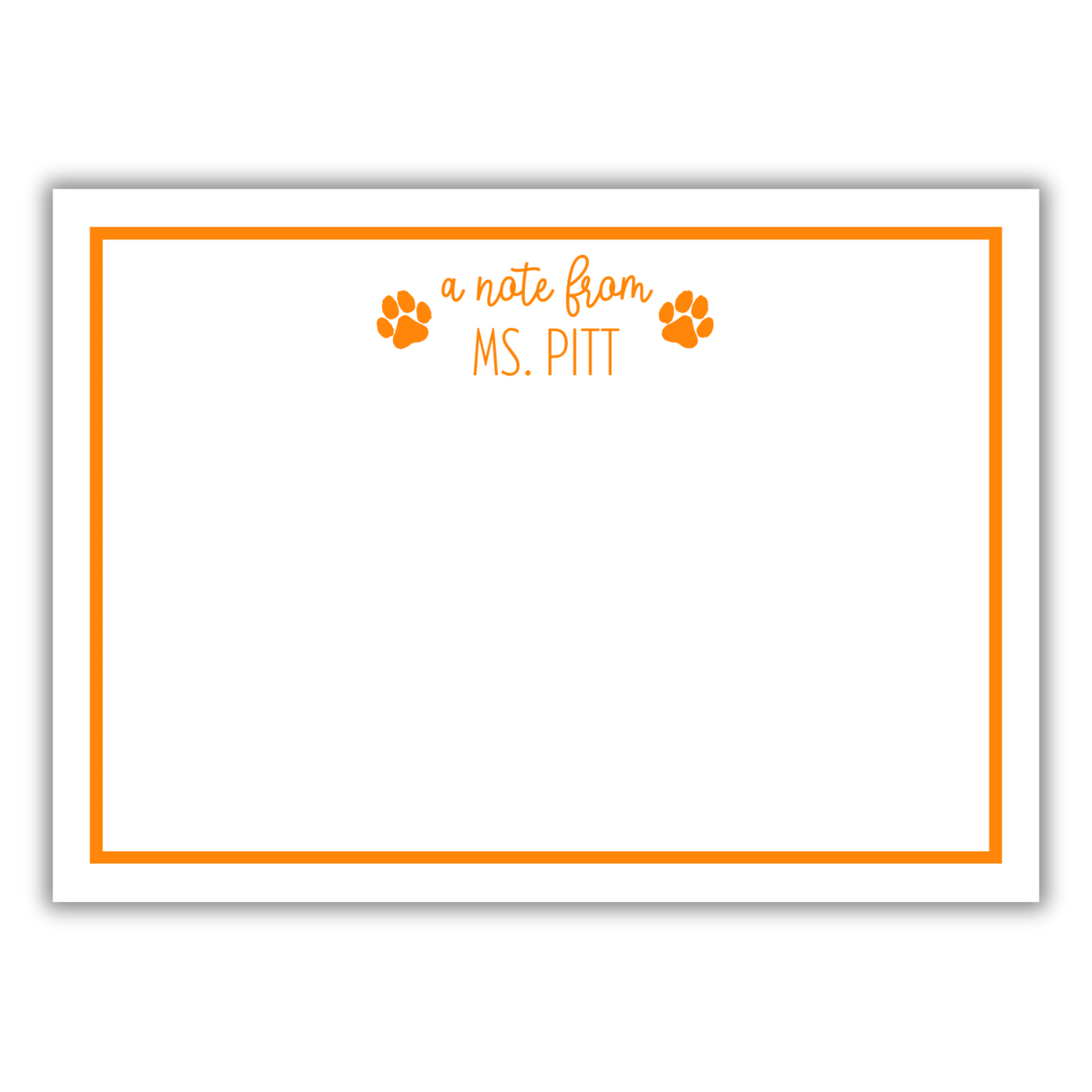 School Pride Teacher's Stationery Set