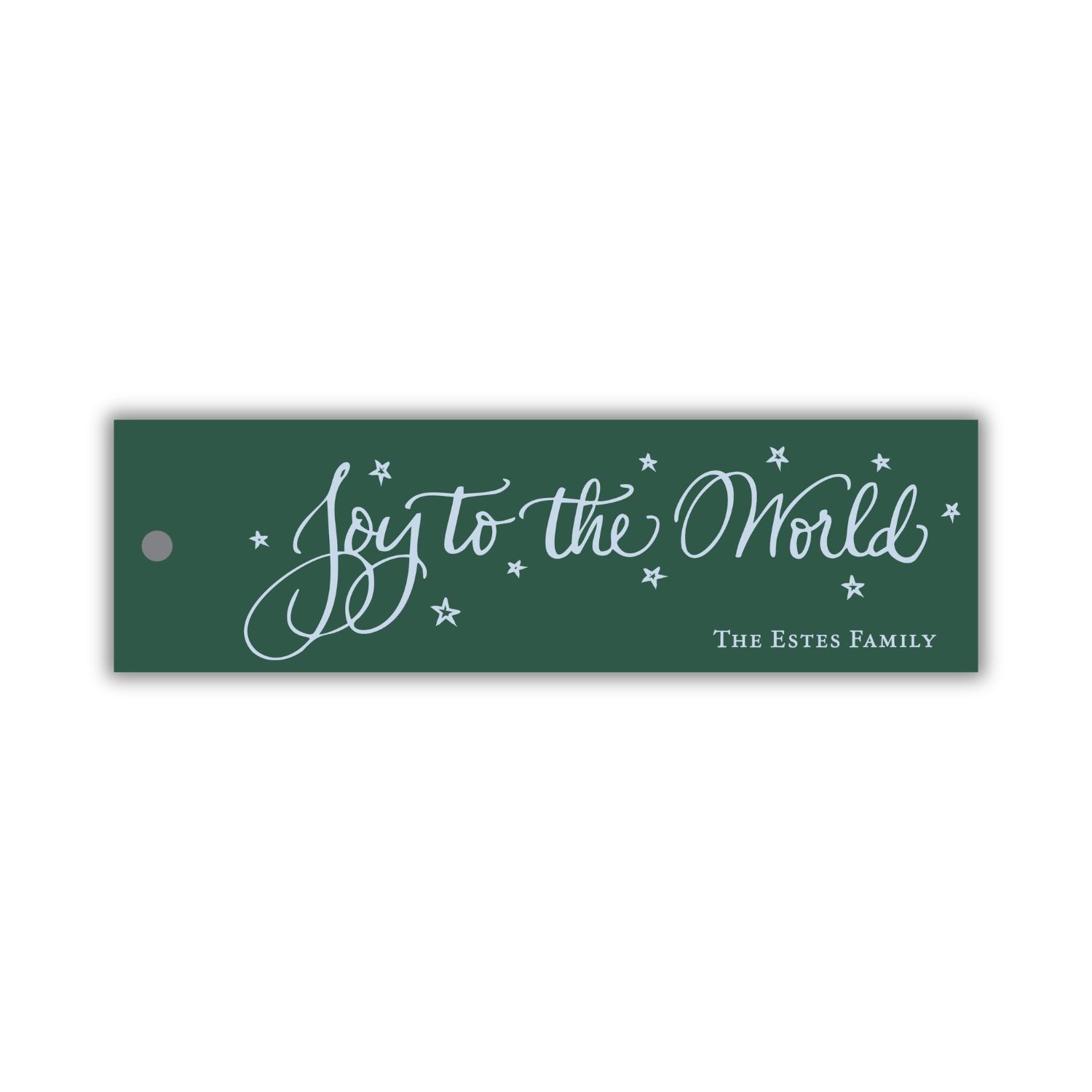 Joy to the World Skinny Gift Tag Set