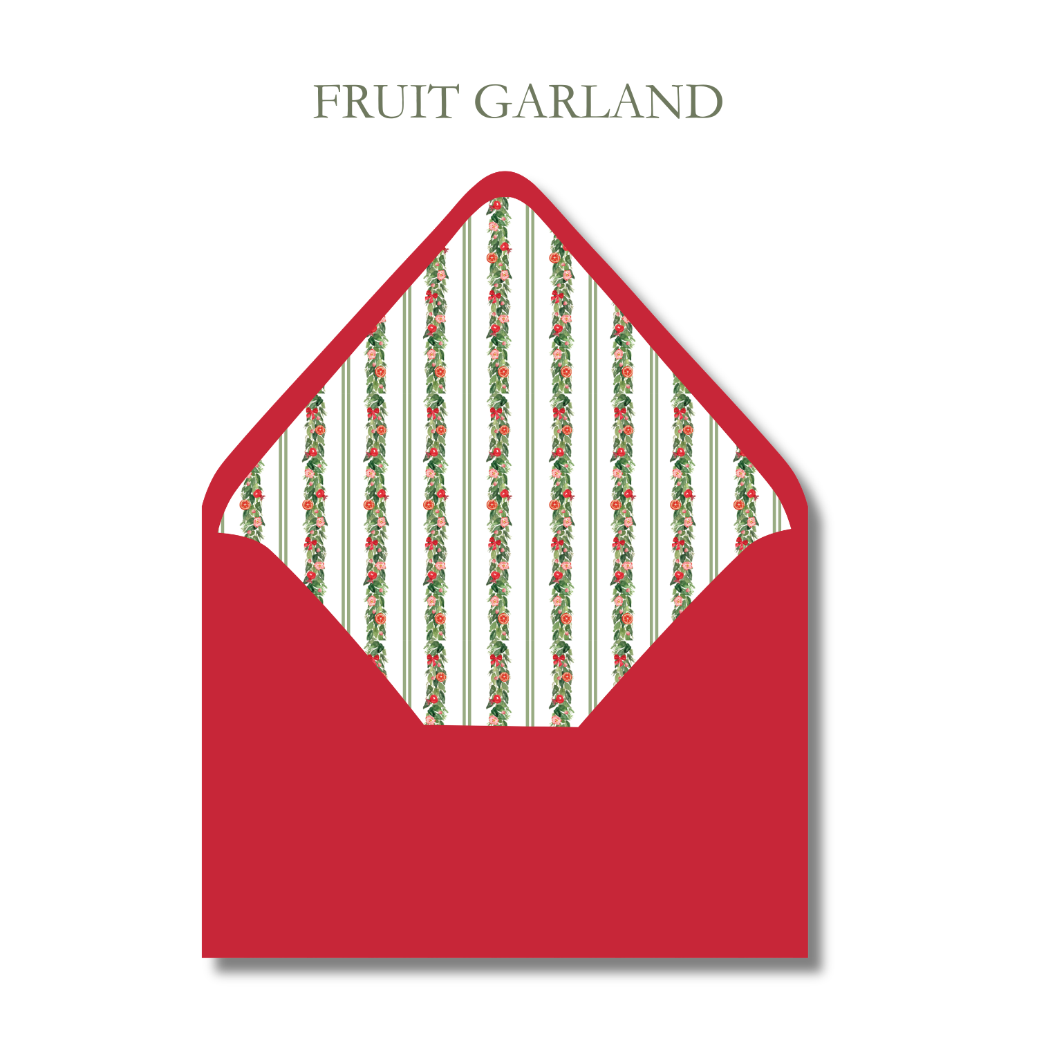 Holiday Envelope Liner Add-On
