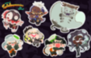 Splatoween Sticker Sheet