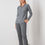 Thumbnail: Woman Button Neck-Pyjamas Set (24522)