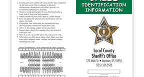 Thumbnail: Fingerprint Card (Sheriff)