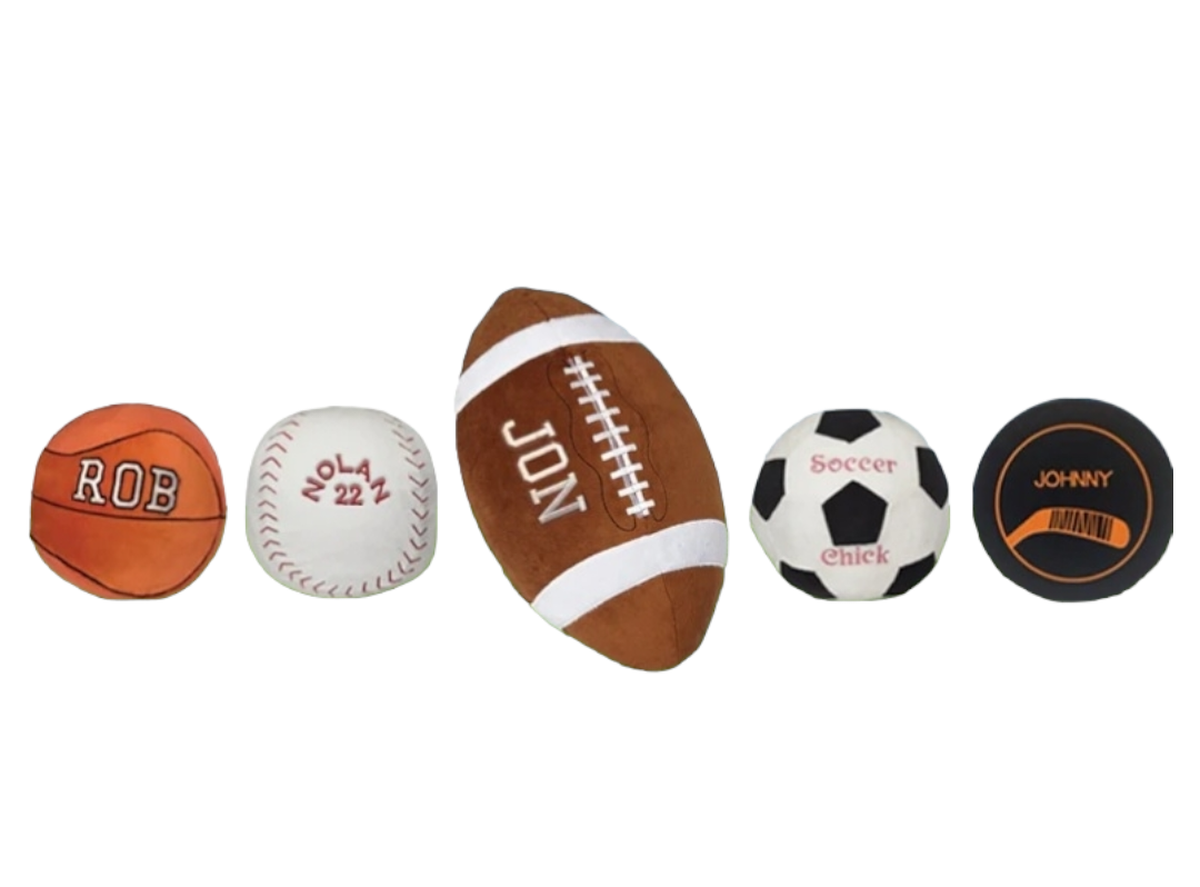 Plush sports ball