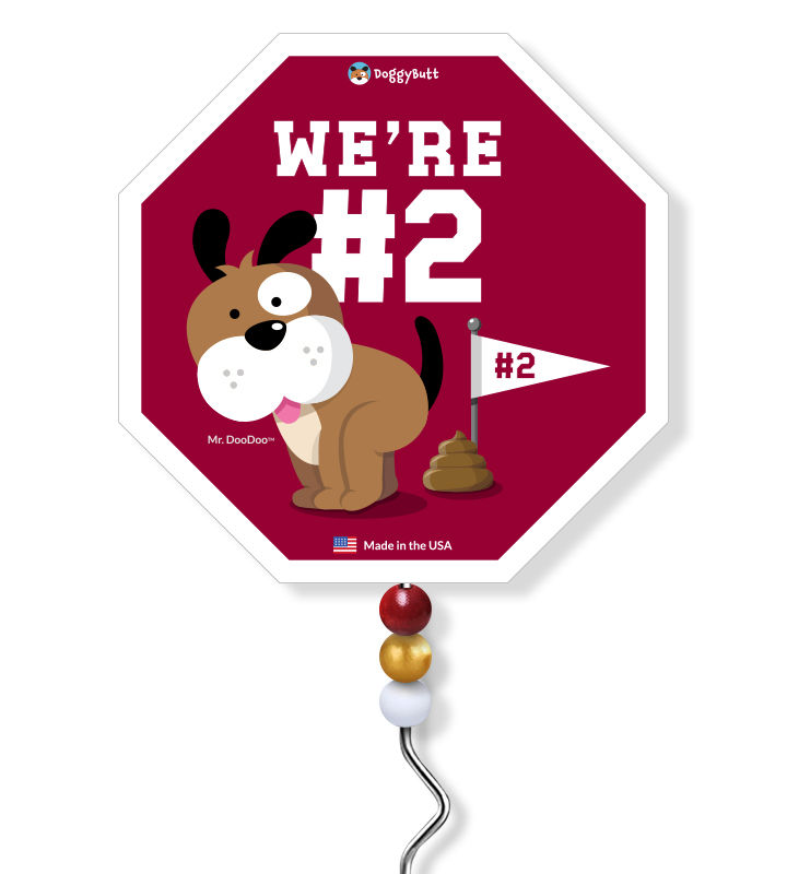 Thumbnail: DooDoo Signs & PooPoo Pennants - Maroon & White