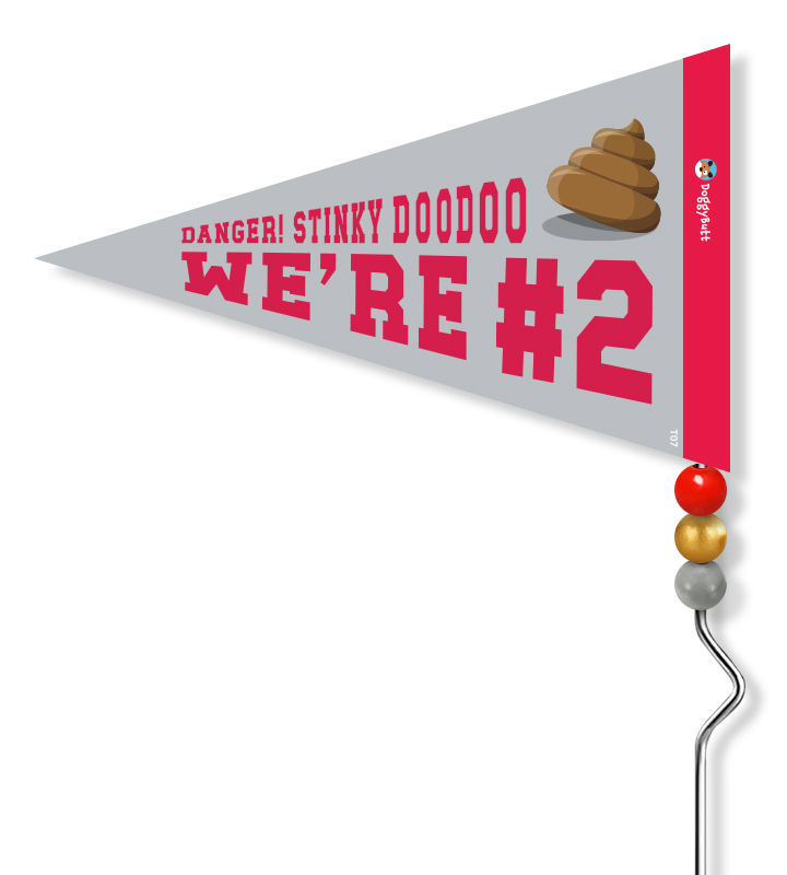 Thumbnail: DooDoo Signs & PooPoo Pennants - Scarlet & Gray
