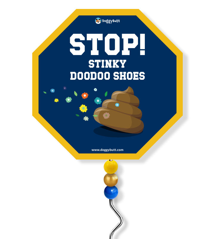 Thumbnail: DooDoo Signs & PooPoo Pennants - Maize & Blue