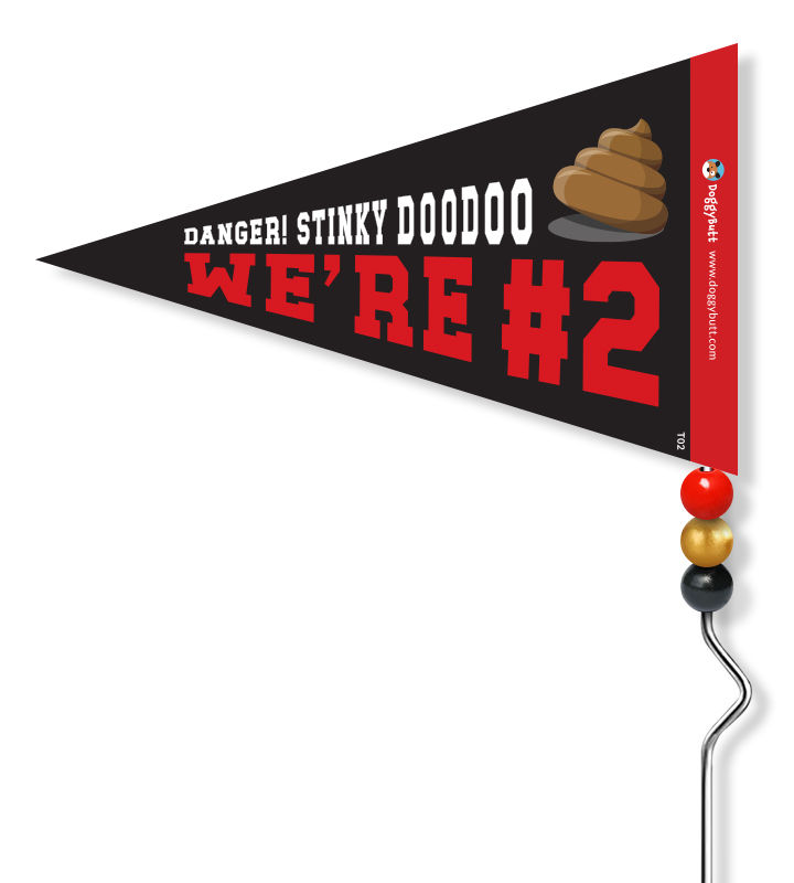 Thumbnail: DooDoo Signs & PooPoo Pennants - Red & Black