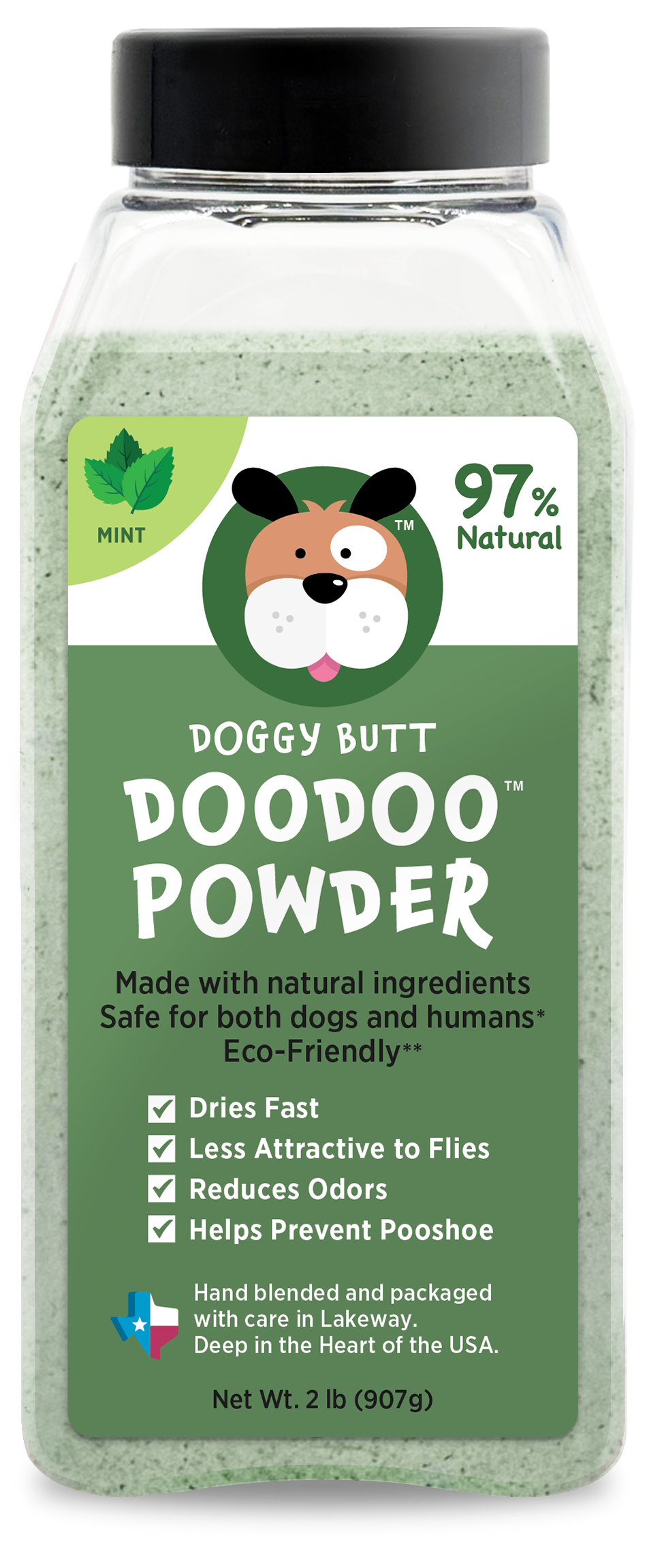 DoggyButt DooDoo Powder-Mint