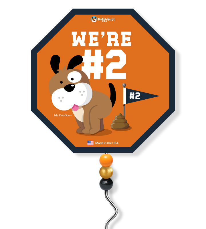 Thumbnail: DooDoo Signs & PooPoo Pennants - Burnt Orange & Dark Gray