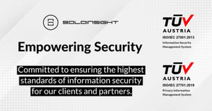 Soloinsight Achieves Prestigious ISO-IEC Certifications Reinforcing Commitment to Security and Privacy