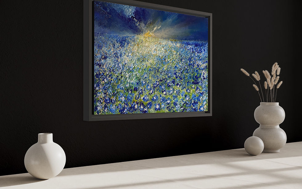 Thumbnail: Paysage de Rêve Bleu