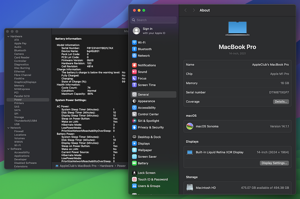Thumbnail: MacBook Pro 14-inch M1 Pro 2021 รหัสสินค้า : 1601