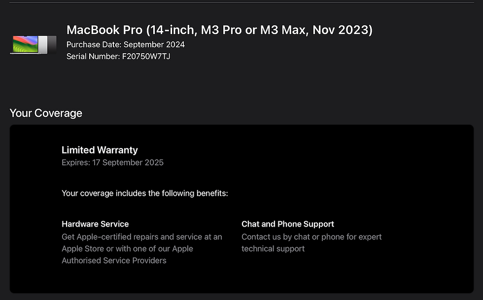 Thumbnail: MacBook Pro 14-inch M3 Pro RAM 18GB 2023 Like NEW!! รหัสสินค้า : 4006