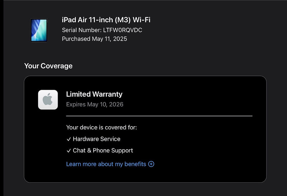 Thumbnail: iPad Air 11-inch M3 Wi-Fi 128GB. รหัสสินค้า : 3911