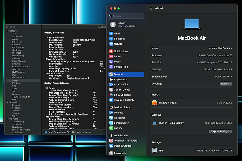 Thumbnail: ขาย MacBook Air Retina 13" Core i5 1.6 GHz. 2018 ** ตำหนิ ** รหัสสินค้า : 2610