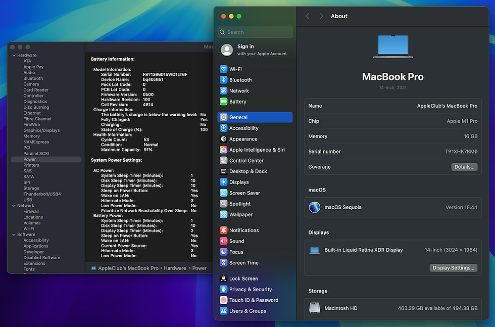 Thumbnail: MacBook Pro 14-inch M1 Pro 2021 รหัสสินค้า : 0105