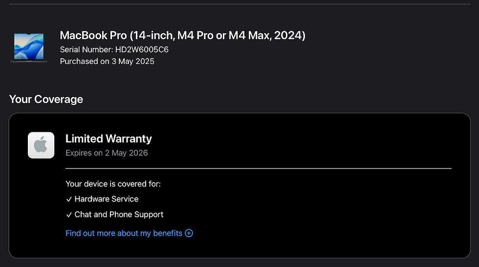Thumbnail: MacBook Pro 14-inch M4 Pro RAM 24GB. รหัสสินค้า : 2709
