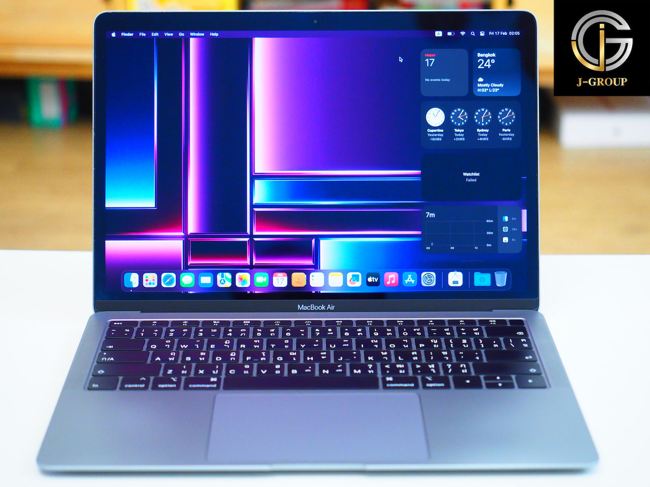 ขาย MacBook Air Retina 13-inch i5 1.6 GHz. RAM 16GB CTO 2018 รหัสสินค้า 3202