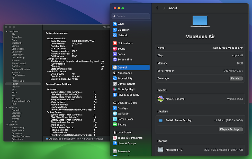 Thumbnail: MacBook Air M1 2020 Like NEW!! รหัสสินค้า : 2411