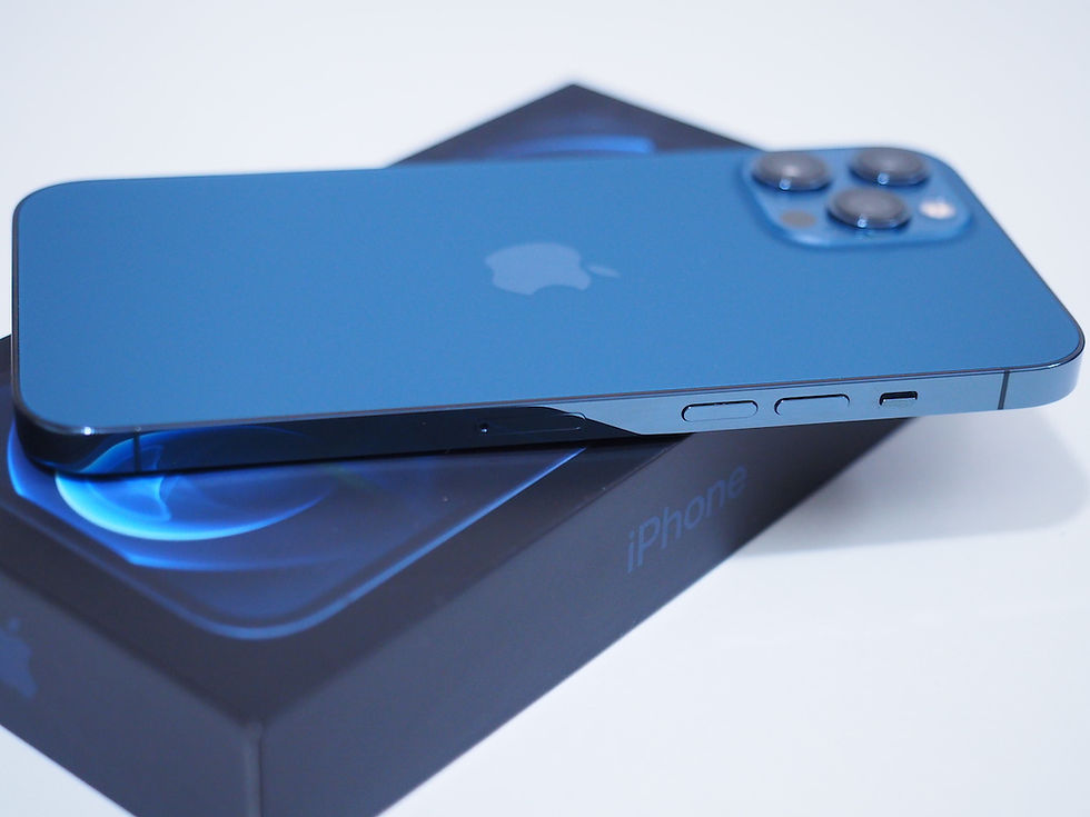 Thumbnail: ขาย iPhone 12 Pro Max 256GB. Pacific Blue รหัสสินค้า : 2510