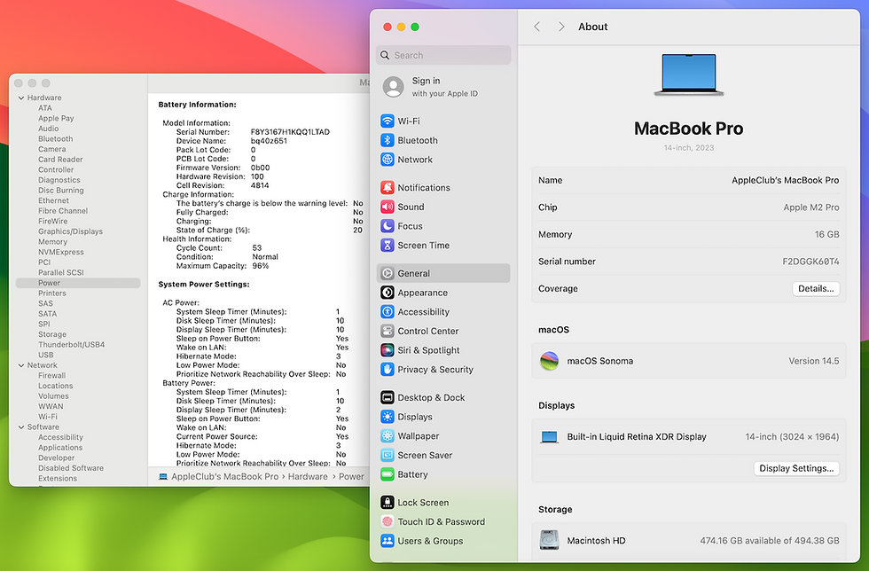 Thumbnail: MacBook Pro 14-inch M2 Pro 2023 รหัสสินค้า : 2007