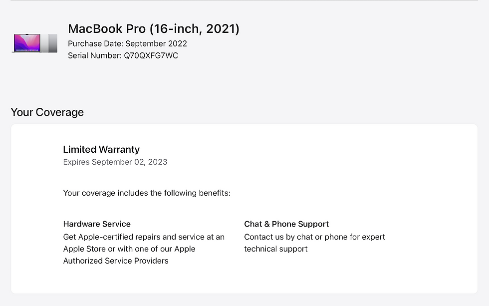 Thumbnail: ขาย MacBook Pro 16-inch 2021 Like NEW!! รหัสสินค้า : 0803