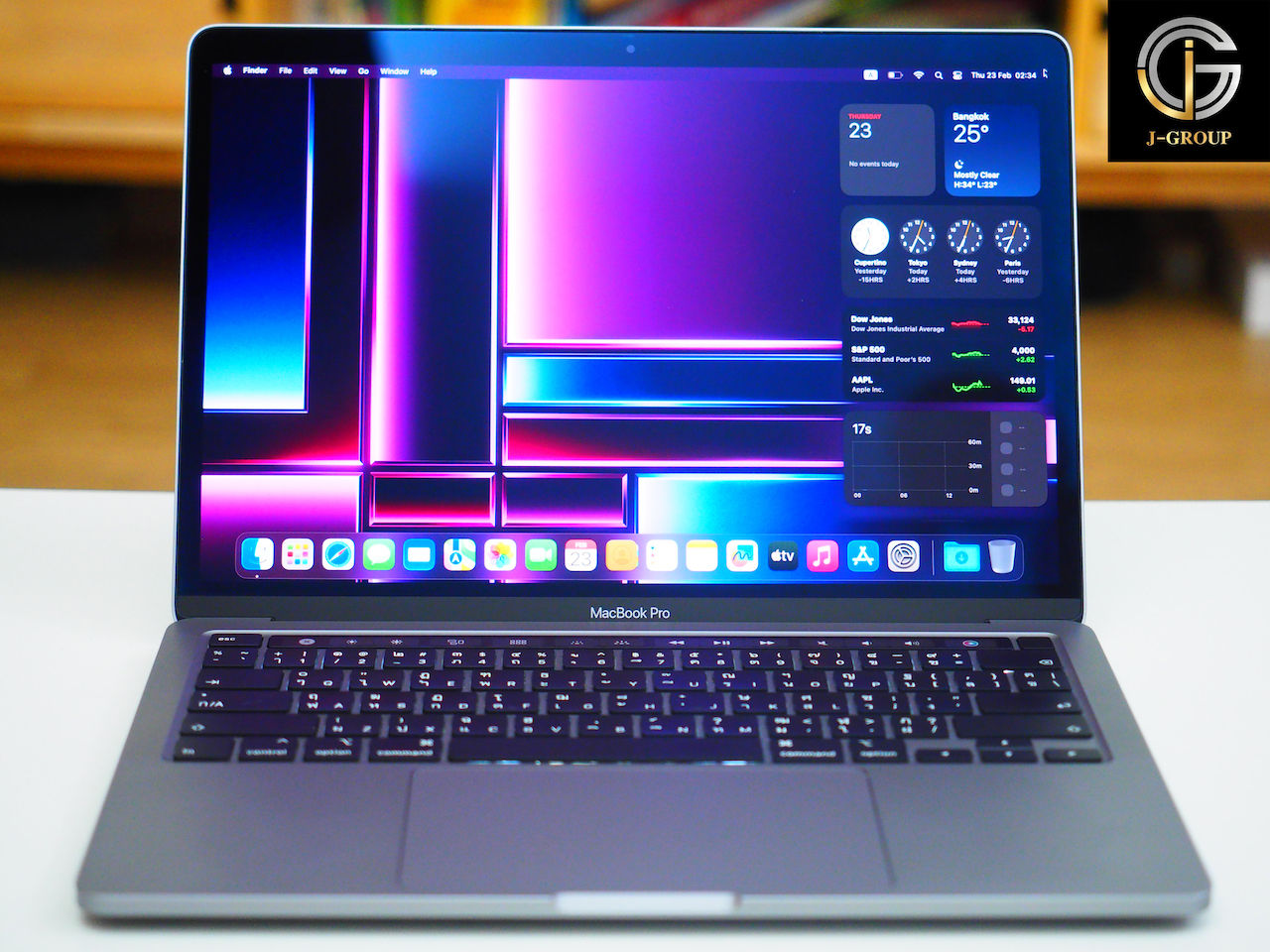 ขาย MacBook Pro 13-inch Touch Bar 2020 i5 1.4 GHz. RAM 16GB CTO รหัสสินค้า 4302