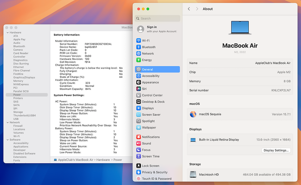 Thumbnail: MacBook Air 13-inch M2 SSD 512GB Like NEW!! รหัสสินค้า : 0810