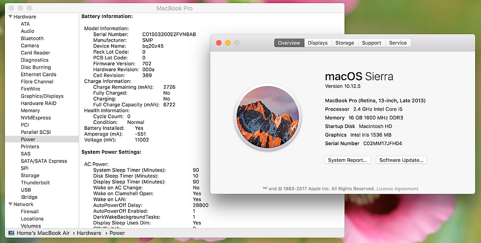 ภาพขนาดย่อ: ขาย MacBook Pro 13-inch Retina Core i5 2.4 GHz. Late 2013 CTO/BTO