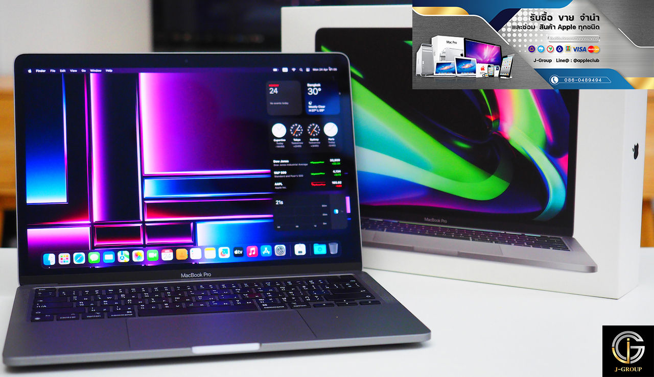 ขาย MacBook Pro M1 13-inch RAM 16GB. SSD 512GB. CTO/BTO รหัสสินค้า : 2207