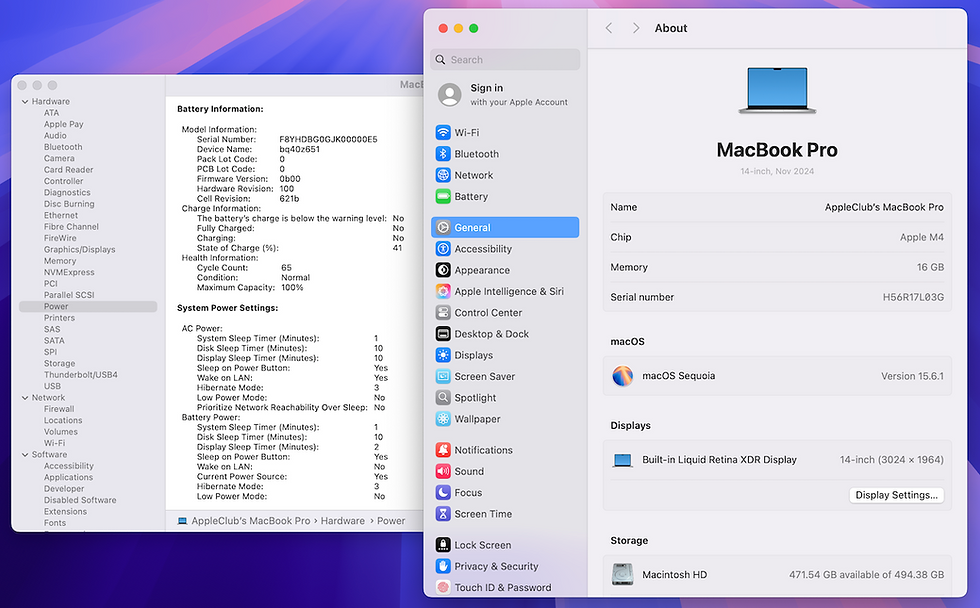 Thumbnail: MacBook Pro 14-inch M4 RAM 16GB Like NEW!! รหัสสินค้า : 3109