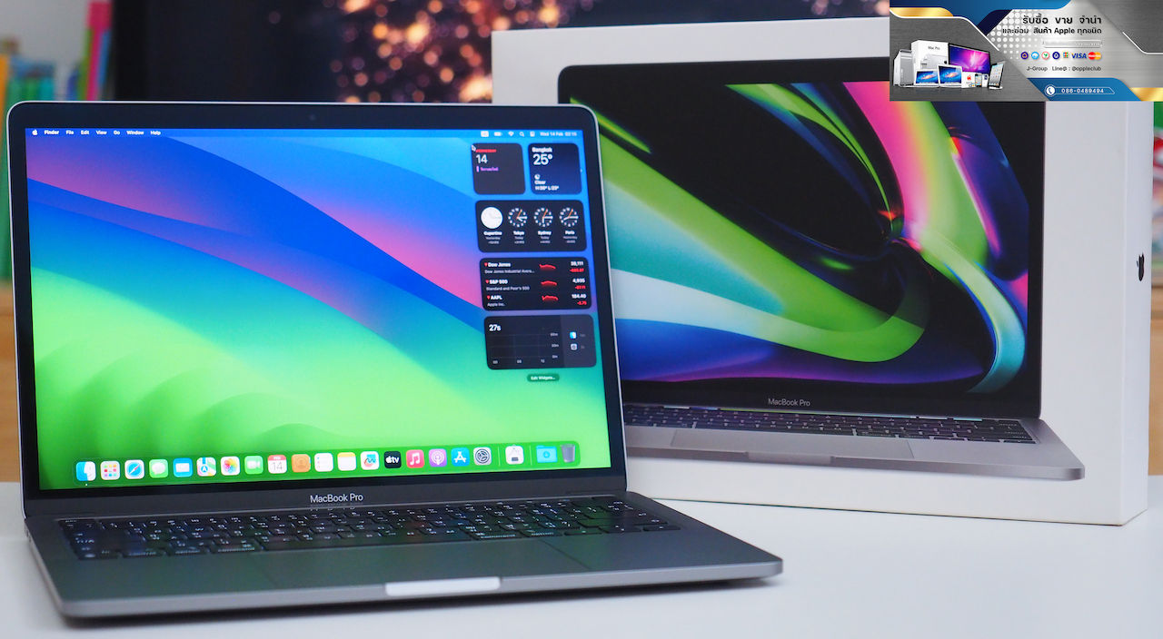 MacBook Pro M1 13" RAM 16GB. CTO/BTO Like NEW! รหัสสินค้า : 0502