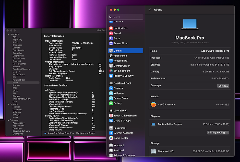 Thumbnail: ขาย MacBook Pro 13-inch Touch Bar 2020 i5 1.4 GHz. RAM 16GB CTO รหัสสินค้า 4302