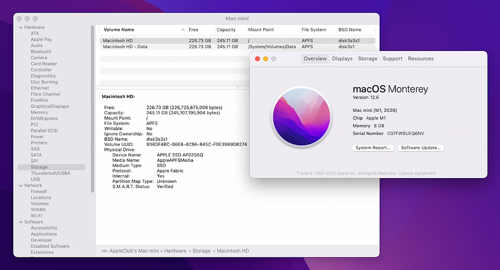Thumbnail: Mac Mini M1 2020 รหัสสินค้า : 2810