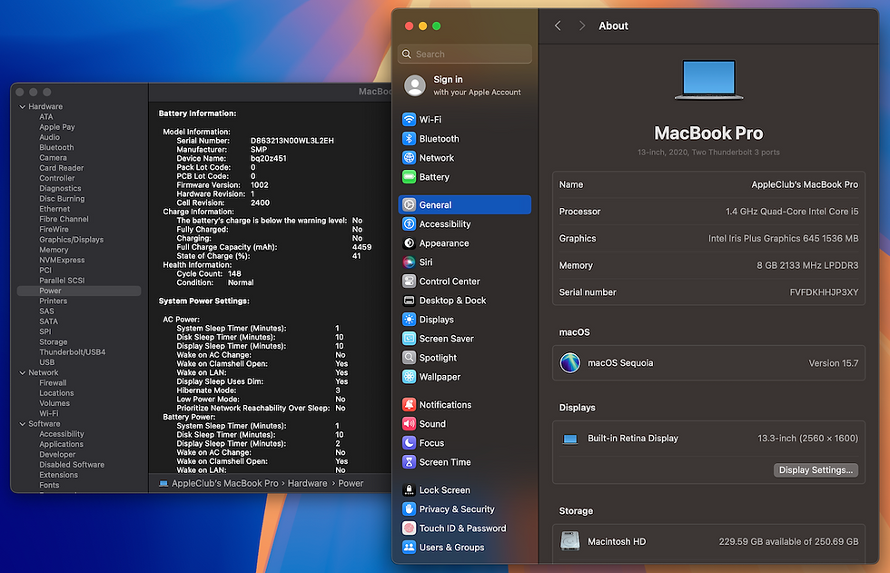 Thumbnail: MacBook Pro 13-inch i5 1.4 GHz. 2020 Like NEW! รหัสสินค้า : 2909