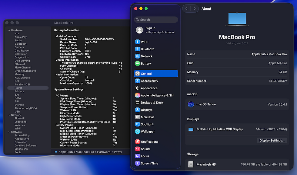 Thumbnail: MacBook Pro 14-inch M4 Pro RAM 24GB. Like NEW รหัสสินค้า : 0105
