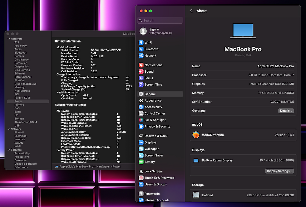 Thumbnail: ขาย MacBook Pro 15-inch Touch Bar Core i7 2.8 GHz. 2017 รหัสสินค้า : 1107