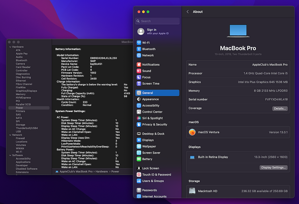 Thumbnail: ขาย MacBook Pro 13-inch Touch Bar Core i5 1.4 GHz. 2019 รหัสสินค้า : 3711