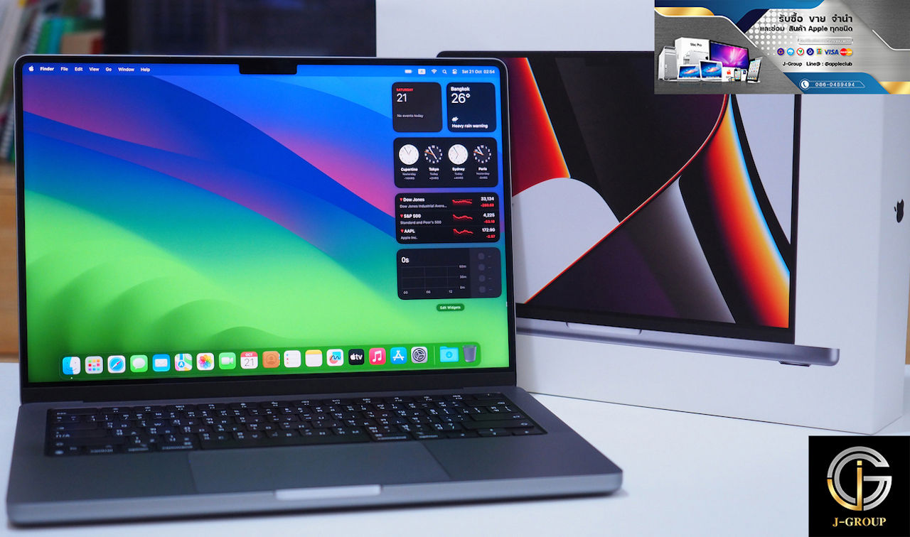 MacBook Pro 14" M1 Pro 2021 Like EW!! รหัสสินค้า : 2511
