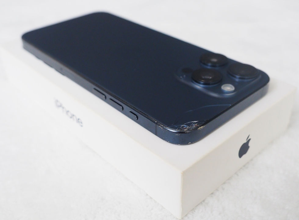 Thumbnail: iPhone 15 Pro Max 256GB. Blue Titanium มีตำหนิ รหัสสินค้า : 2103