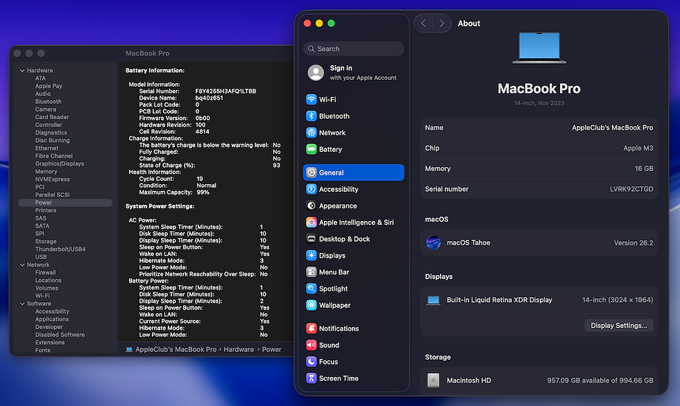 Thumbnail: MacBook Pro 14-inch M3 RAM 16GB SSD 1TB Like NEW!! รหัสสินค้า : 1601