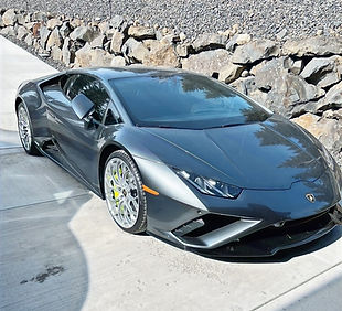 picture of waxed high end sports car