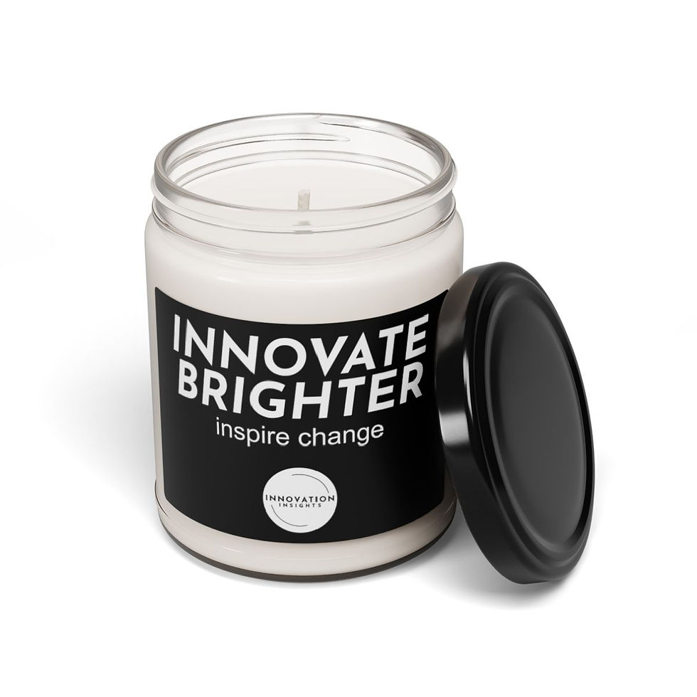 Inspire Change - INNOVATE BRIGHTER Collection Scented Soy Candle 9oz