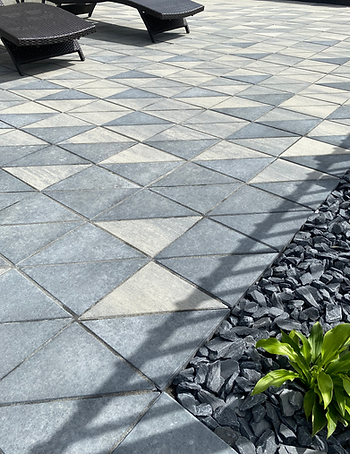 backyard techobloc diamond paver luxury