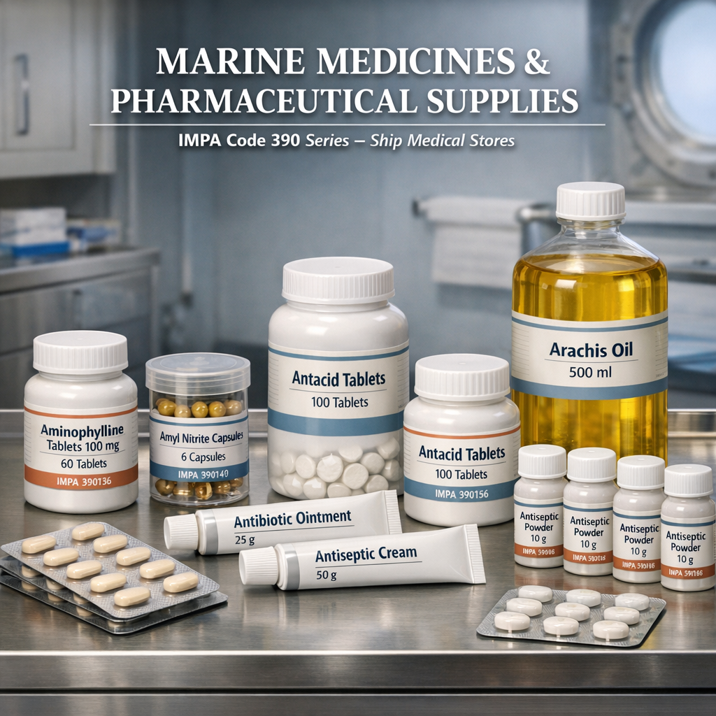 Ship medical supplies , antibiotic ointment , Marine medical antibiotic , SOLAS and flag state compliance