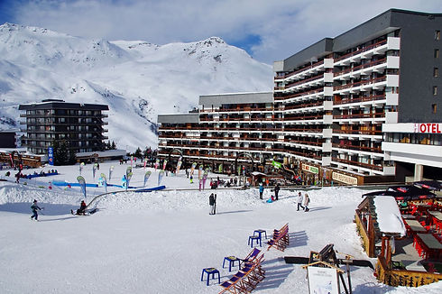 Résidence Lac du lou Menuires ski sports d'hiver Vue sur les montagnes